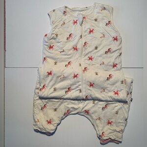 Kyte BABY Cream and Pink Kids Pajamas Sleep Sack